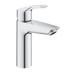 Wash basin tap Deck-mounted material: Brass mixer Without waste Μ size M-Size 5lt/m, color: Chrome surface: Glossy Deck-mounted