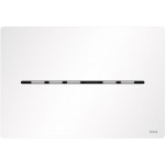 Flush wall plates for concealed cistern dual flush valve Electronic material: Steel, color: White surface: Matt Flush plates Flush wall plates for concealed cistern dual flush valve Electronic material: Steel, color: White surface: Matt Flush plates