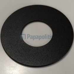 Grip cap material: Brass, color: Black Chrome flanges