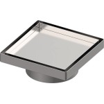 Σχάρα με πλαίσιο από inox 15x15, χρώμα: Χρωμέ Σχάρες ντουζιέρας Σχάρα με πλαίσιο από inox 15x15, χρώμα: Χρωμέ Σχάρες ντουζιέρας