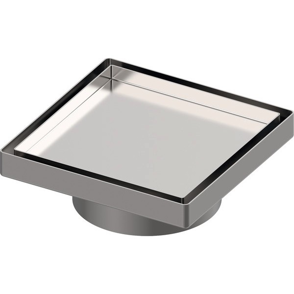 Σχάρα με πλαίσιο από inox 15x15, χρώμα: Χρωμέ Σχάρες ντουζιέρας Σχάρα με πλαίσιο από inox 15x15, χρώμα: Χρωμέ Σχάρες ντουζιέρας