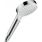 Τηλέφωνο ντους 1 ροής Ecosmart+, με λευκό δίσκο, 5,7 l/min, χρώμα: Χρωμέ επιφάνεια: Γυαλιστερή Τηλέφωνα