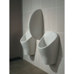 Urinal divider, color: White Urinal divider, color: White