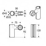 Special Needs Bracket Bathroom material: Aluminum Accessible fixing kits Special Needs Bracket Bathroom material: Aluminum Accessible fixing kits