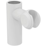 Στήριγμα μπάνιου ΑΜΕΑ βέργας, ρυθμιζόμενο, λευκό από αλουμίνιο Στηρίγματα ΑΜΕΑ