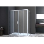 Καμπίνα ντουζιέρας ορθογώνια 170x80x195 6mm συρόμενη επιφάνεια: Γυαλιστερή, χρώμα: Χρωμέ Ορθογώνιες Καμπίνα ντουζιέρας ορθογώνια 170x80x195 6mm συρόμενη επιφάνεια: Γυαλιστερή, χρώμα: Χρωμέ Ορθογώνιες
