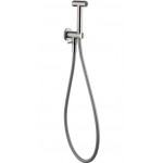 Bidet system Fixed temperature material: Inox, color: Chrome surface: Brushed Exposed bidet hand shower systems