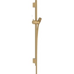 Shower slider rail 65cm material: Brass brushed bronze with hose, color: Bronze surface: Brushed Shower slider rails