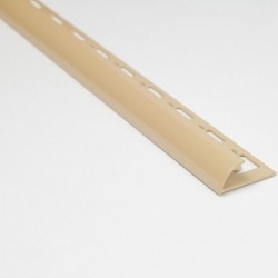 Προφίλ στρογγυλό, 10mm, 2,7m, Bahama Beige από PVC Προφίλ καμπίνας ντουζιέρας