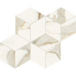 Floor tiles 33,2x36 Italy Tessere Esa Velvet, style: marble 1st choice rettificato surface: Satin, hue: White/Beige Plain tiles