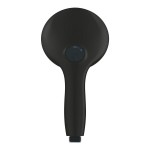 Τηλέφωνο ντους 2 ροών 6,1lt/m, water saving Matte Black, χρώμα: Μαύρο επιφάνεια: Ματ Τηλέφωνα
