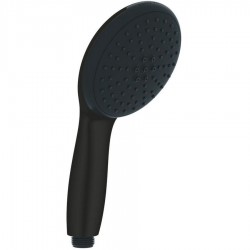 Shower head 2 jets 6,1lt/m, water saving Matte Black, color: Black surface: Matt Hand showers