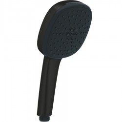 Shower head 2 jets 6,1lt, water saving, Matte Black, color: Black surface: Matt Hand showers