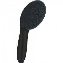 Shower head 2 jets 7,4lt/m, water saving, Matte Black, color: Black surface: Matt Hand showers