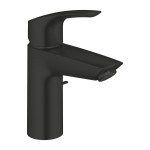 Wash basin tap Deck-mounted material: Brass mixer With pop-up waste set Μ size, color: Black surface: Matt Deck-mounted Wash basin tap Deck-mounted material: Brass mixer With pop-up waste set Μ size, color: Black surface: Matt Deck-mounted