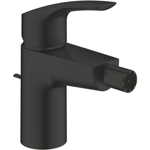 Bidet mixer material: Brass Matte Black, color: Black surface: Matt Deck-mounted