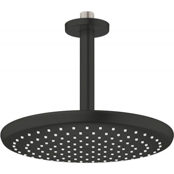 Shower head Ceiling-mounted 25x25 material: Brass, style: 1 spray, color: Black surface: Matt Overhead showers Shower head Ceiling-mounted 25x25 material: Brass, style: 1 spray, color: Black surface: Matt Overhead showers