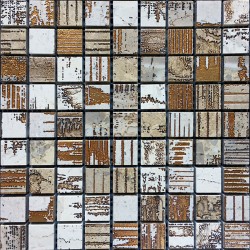 Mosaic marble 2,3x2,3 (30,5x30,5), hue: Mix Mosaics