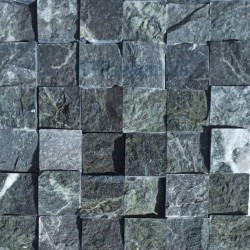 Ψηφίδα μαρμάρου 2,6x2,6 (30,5x30,5) Verde, απόχρωση: Πράσινο Ψηφίδες