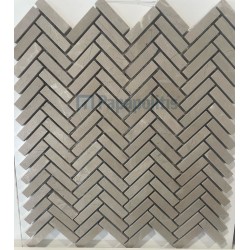 Chevron marble 30x30, hue: Grey Chevron