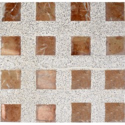 Marble patchwork 40,5x40,5 Rosa surface: Matt, hue: Mix Patchwork