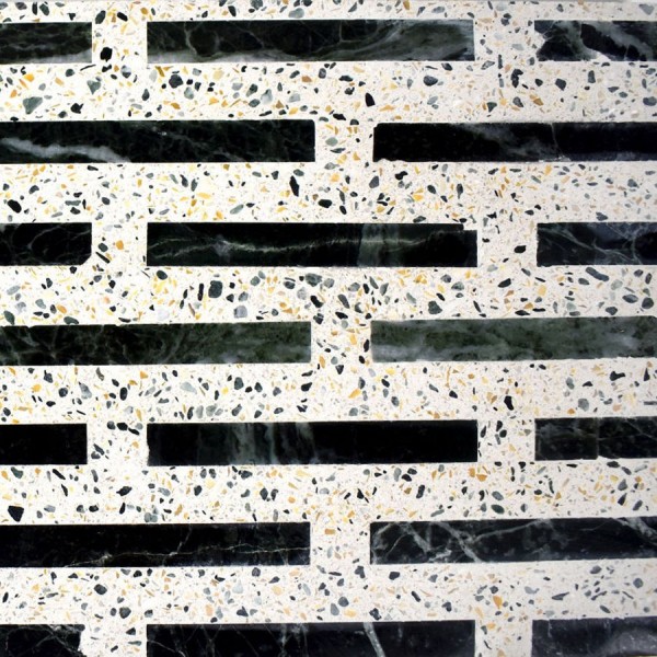 Marble patchwork 3x3 Blue Star surface: Matt, hue: Mix Patchwork