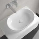 Νιπτήρας ελευθέρας τοποθέτησης 60x40x15,5 από πορσελάνη με υπερχείλιση χωρίς οπή , χρώμα: Λευκό επιφάνεια: Γυαλιστερή Ελευθέρας τοποθέτησης