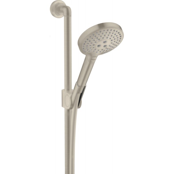 Βέργα ντους 90cm από ορείχαλκο 3 ροών, Brushed Nickel με τηλέφωνο & σπιράλ, χρώμα: Χρωμέ επιφάνεια: Βουρτσισμένη Βέργες ντους Βέργα ντους 90cm από ορείχαλκο 3 ροών, Brushed Nickel με τηλέφωνο & σπιράλ, χρώμα: Χρωμέ επιφάνεια: Βουρτσισμένη Βέργες ντους