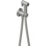 Σύστημα ντους μπιντέ επίτοιχο σταθερής θερμοκρασίας από inox μόνο κρύο, AISI 316, χρώμα: Χρωμέ επιφάνεια: Βουρτσισμένη Συστήματα ντους μπιντέ επίτοιχα