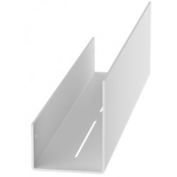Shelve 50x9,3x12 material: Brass, color: White surface: Matt Shelves