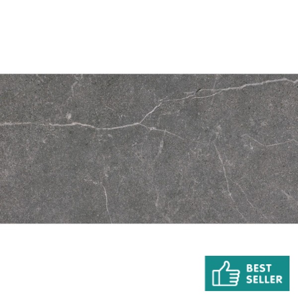 Floor tiles 60x120 Spain, style: stone 1st choice surface: Matt, hue: Dark Grey Plain tiles Floor tiles 60x120 Spain, style: stone 1st choice surface: Matt, hue: Dark Grey Plain tiles