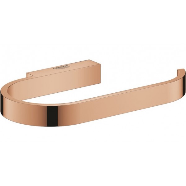 Paper holder no cover material: Brass, color: Pink Gold surface: Glossy Toilet paper holders Paper holder no cover material: Brass, color: Pink Gold surface: Glossy Toilet paper holders