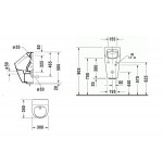 Urinal 30x35, color: White Wall-mounted Urinal 30x35, color: White Wall-mounted