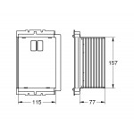 Adaptor material: Plastic, color: White Plumbing adaptors