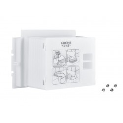 Adaptor προσαρμογής μικρής πλακέτας με καζανάκια χαμηλού ύψους Rapid SL από πλαστικό, χρώμα: Λευκό Σύνδεσμοι