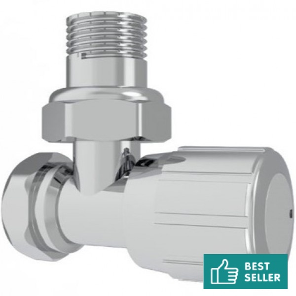 Switch material: Inox, color: Chrome surface: Glossy Angle valves