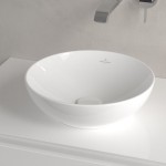 Washbasin Free standing 38x38x12 material: Porcelain Without hole Without overflow, color: White surface: Glossy Free standing