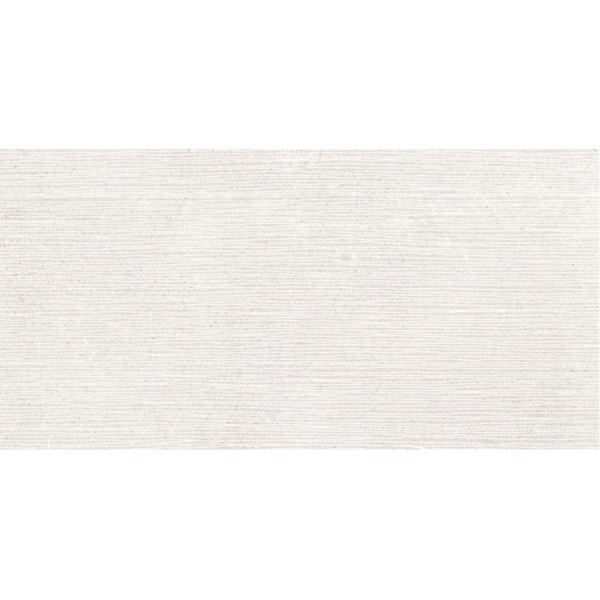 Floor tiles 60x120 Italy Ribbed, style: stone 1st choice rettificato surface: Matt, hue: White Plain tiles