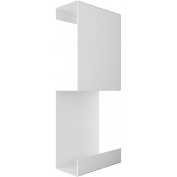 Shelve 23x10,3x50,3 material: Brass, color: White surface: Matt Shelve 23x10,3x50,3 material: Brass, color: White surface: Matt Shelves