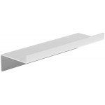 Shelve 30x9,3x7 material: Brass, color: White surface: Matt Shelves
