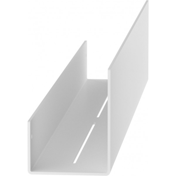 Shelve 70x9,3x12 material: Brass, color: White surface: Matt Shelves