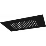 Κεφαλή ντους οροφής 35x20 από inox 1 ροής Black Matt, χρώμα: Μαύρο επιφάνεια: Ματ Κεφαλές ντους