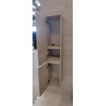 Column cabinet 30x32x150 material: Wood composite, color: Beech wood Column cabinet 30x32x150 material: Wood composite, color: Beech wood
