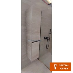Στήλη επίπλου μπάνιου 30x32x150 από ξύλο συνθετικό χρώμα 398, χρώμα: Ξύλο Οξυά Στήλες επίπλου μπάνιου