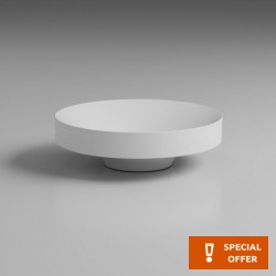 Washbasin Free standing 50x50x15,2 material: Porcelain Without hole Without overflow Bianco Glossy, color: White surface: Glossy Free standing