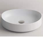 Washbasin Free standing 50x38x12 material: Porcelain Without hole Without overflow Bianco Matt, color: White surface: Matt Free standing Washbasin Free standing 50x38x12 material: Porcelain Without hole Without overflow Bianco Matt, color: White surface: Matt Free standing