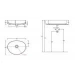 Νιπτήρας ελευθέρας τοποθέτησης 50x38x12 από πορσελάνη χωρίς οπή χωρίς υπερχείλιση Bianco Glossy, χρώμα: Λευκό επιφάνεια: Γυαλιστερή Νιπτήρας ελευθέρας τοποθέτησης 50x38x12 από πορσελάνη χωρίς οπή χωρίς υπερχείλιση Bianco Glossy, χρώμα: Λευκό επιφάνεια: Γυαλιστερή Ελευθέρας τοποθέτησης