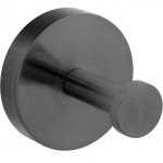 Άγκιστρο από ορείχαλκο μονό Black Brushed, χρώμα: Μαύρο επιφάνεια: Βουρτσισμένη Άγκιστρα Άγκιστρο από ορείχαλκο μονό Black Brushed, χρώμα: Μαύρο επιφάνεια: Βουρτσισμένη Άγκιστρα