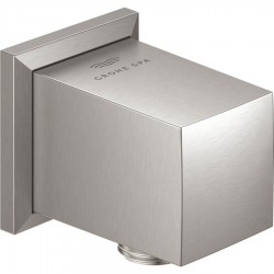 Provision, color: Chrome surface: Brushed Outlet elbows