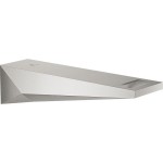 Ρουξούνι μπανιέρας, 16,1cm, supersteel από ορείχαλκο, χρώμα: Χρωμέ Ρουξούνια μπαταριών